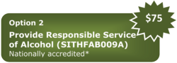 Provide Responsible Service of Alcohol