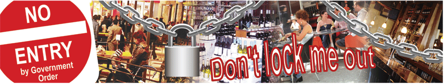 Don't lock me out website header